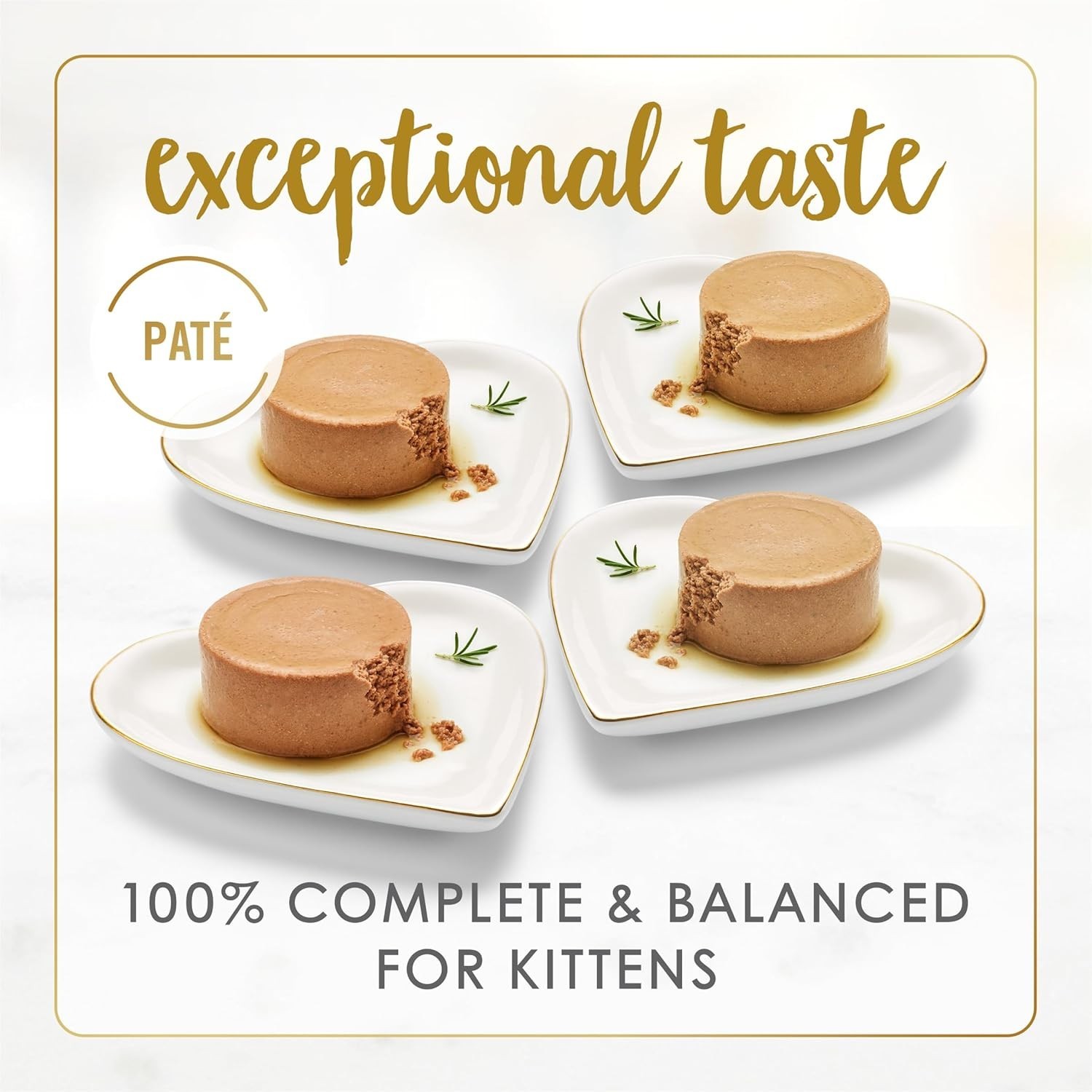 3 Pack Fancy Feast Kitten Grain Free Pate Wet Cat Food 3 oz 24 Ct Variety Pack