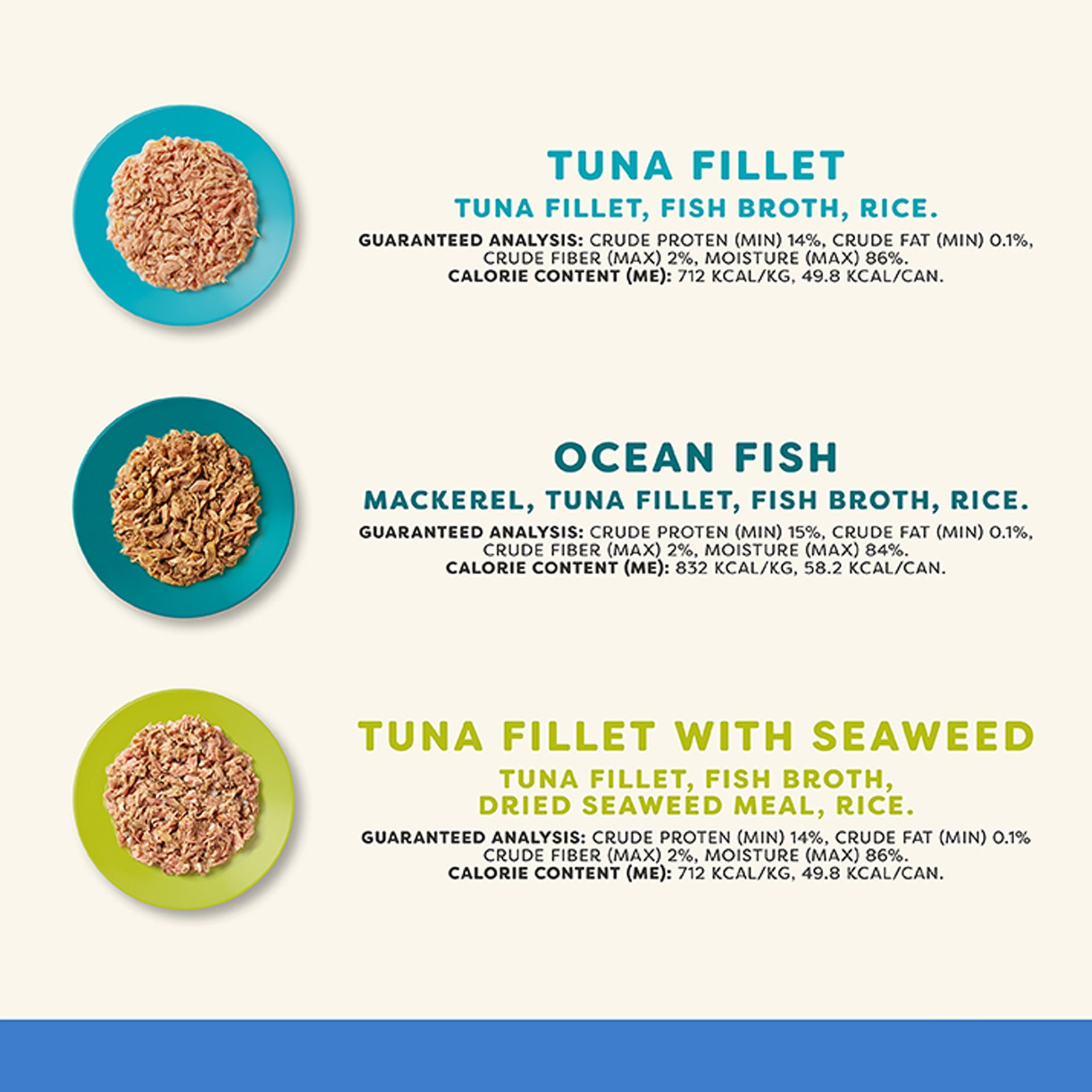Applaws Wet Cat Food Fish Selection in Broth Variety Pack 36 Count Natural
