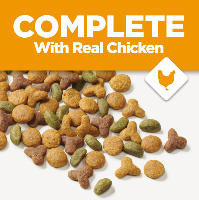(2 pack) Purina Cat Chow Complete High Protein Dry Cat Food, Real Chicken, 20 lb