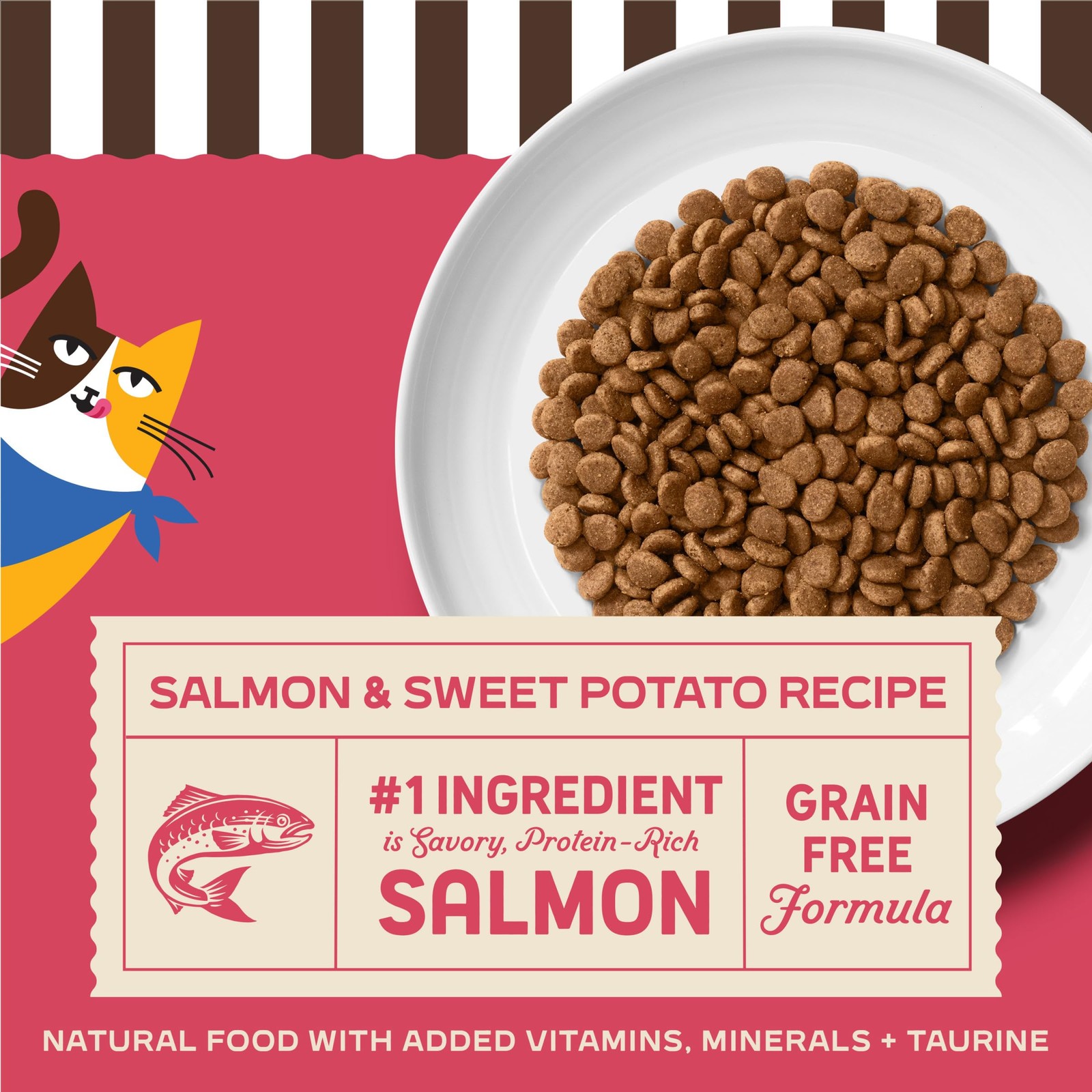 Merrick Purrfect Bistro Grain Free Salmon and Sweet 4 Pound (Pack of 1)