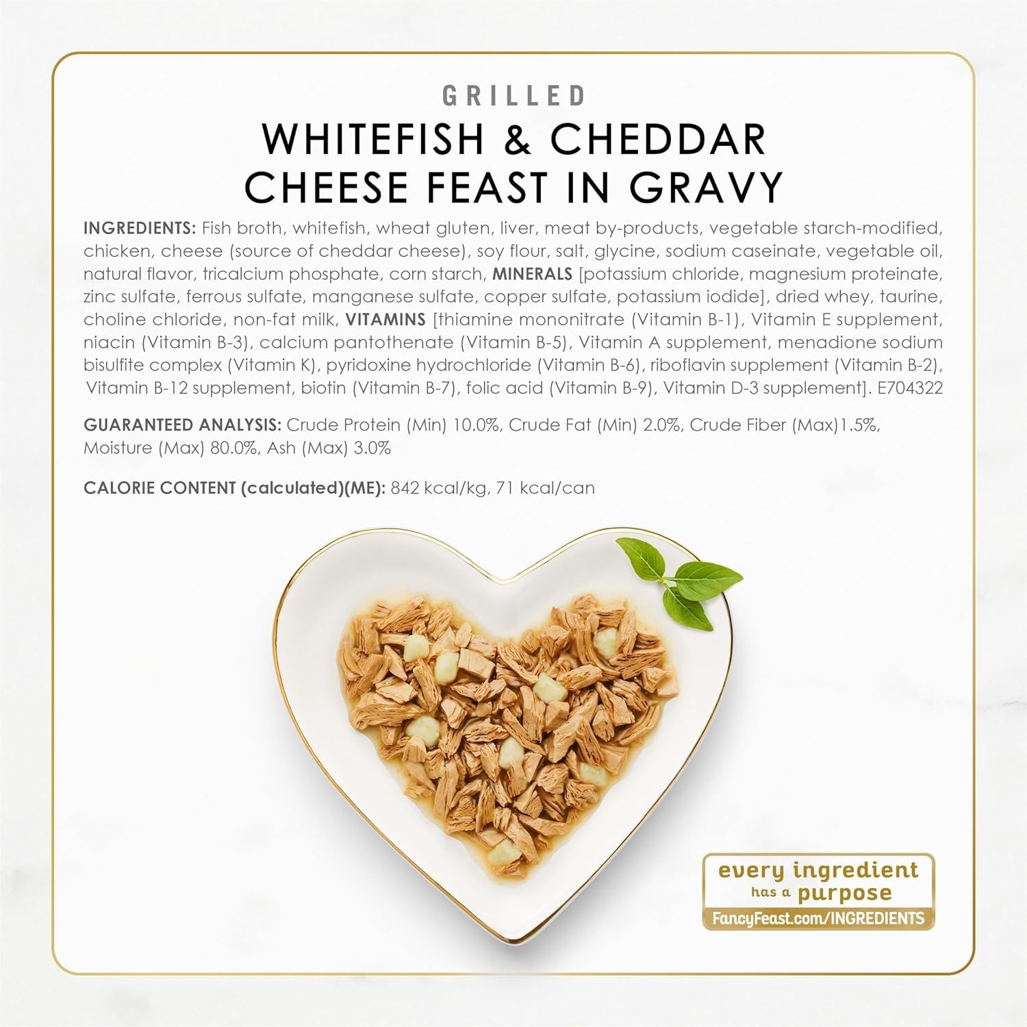 Luxury Cheddar Cat Food Feast: Grilled Variety Pack in Gravy – 24 x 3oz Cans