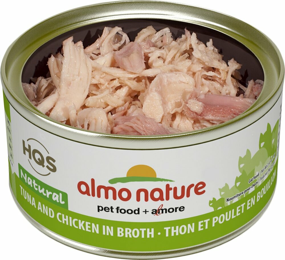 46211 Almo Nature USA Natural Tuna & Chicken 24/2.47oz