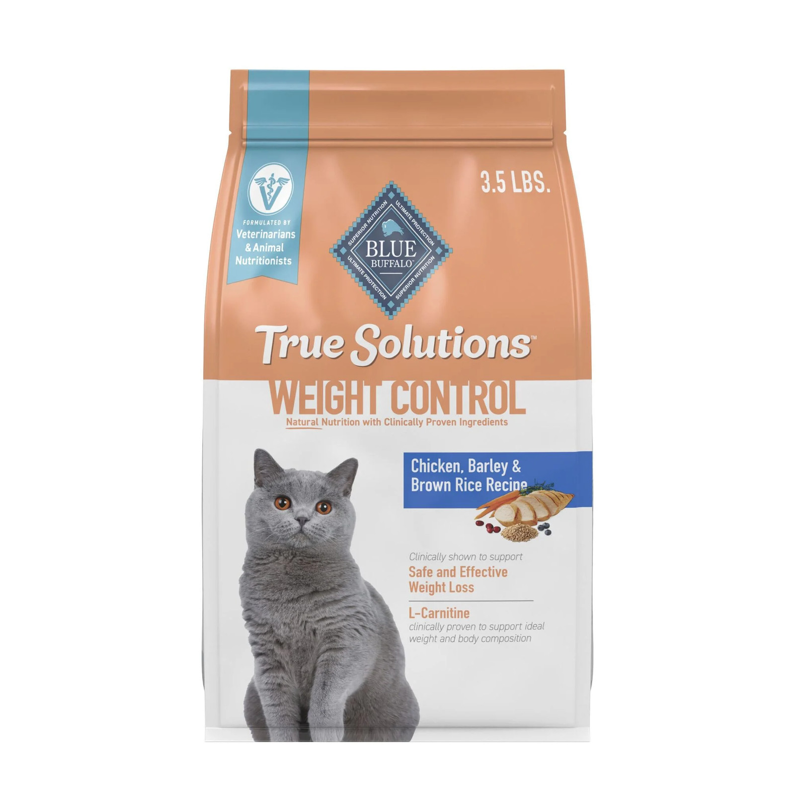 Weight Control Natural Dry Cat Food with Chicken