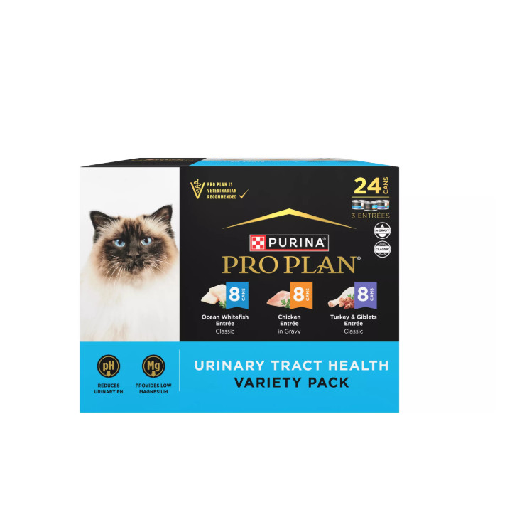 Purina Pro Plan Specialized Urinary Tract Health Wet Cat Food Variety Pack, 24ct