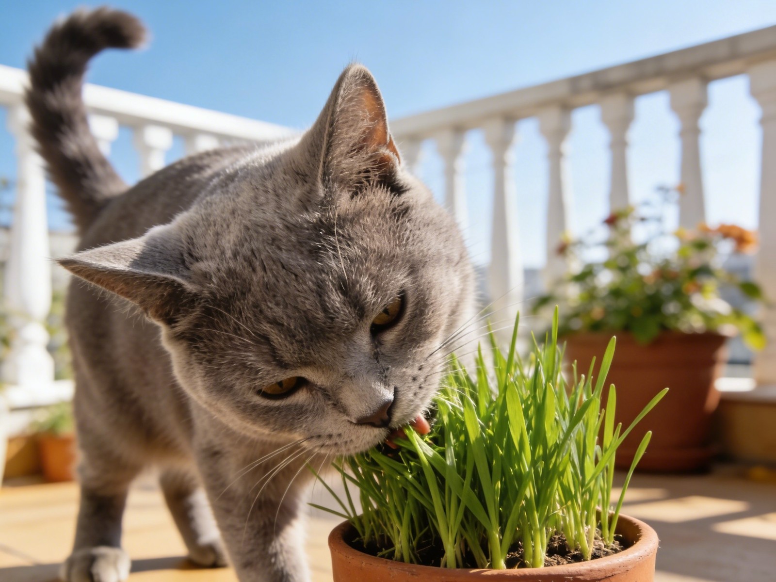 Organic Cat Grass Seeds for Indoor Cats | Oats, Non GMO | Easy Grow Pet Grass
