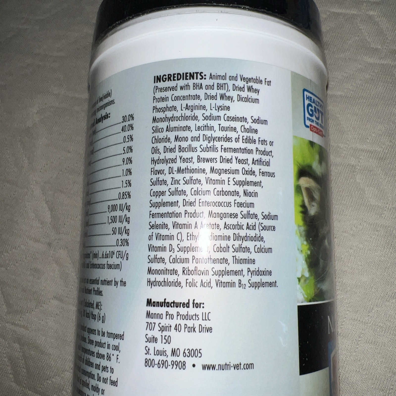 Nutri-Vet Milk Replacement For Kittens – 12 Ounce – BB 10/23/25