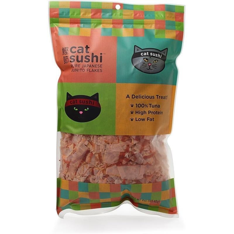 Pure Bonito Tuna Flakes Cats High Protein Healthy Meal Topper 4oz Value Size New