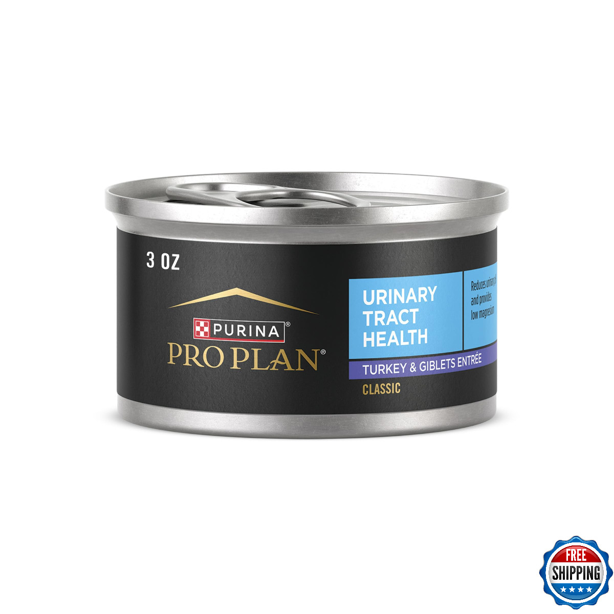 Purina Pro Plan Urinary Tract Health Turkey Giblets Wet Cat Food Pate Pack 24 3o