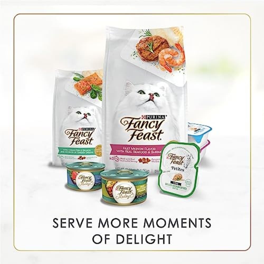 Nutritious Wet Cat Food Variety Pack for Digestive and Skin Health 30 Cans