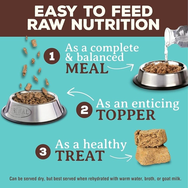 Freeze Dried Cat Food Chicken Salmon Grain Free Raw Nutrition All Life Stages US