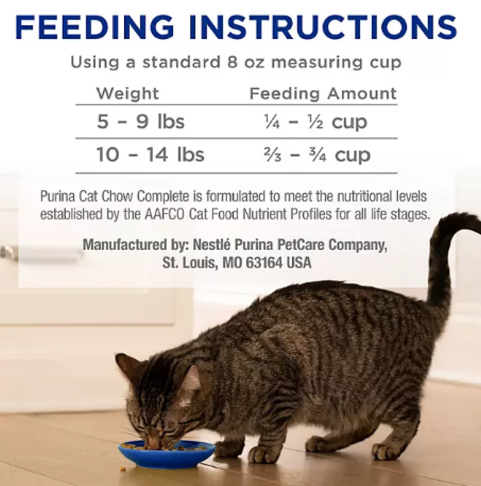 Purina, Cat Chow Complete, Chicken Flavored, Dry Cat Food, 25 lbs.