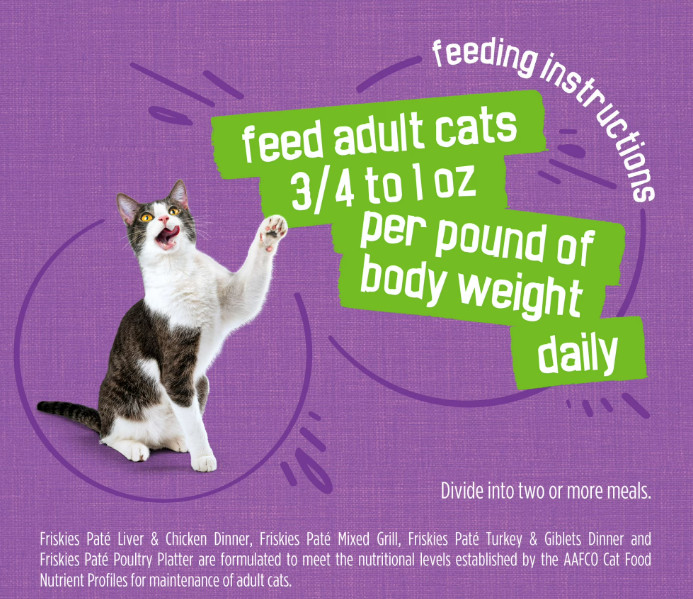 2 Pack Purina Friskies Pate, Soft Poultry Variety Pack, Wet Cat Food, 5.5 oz can