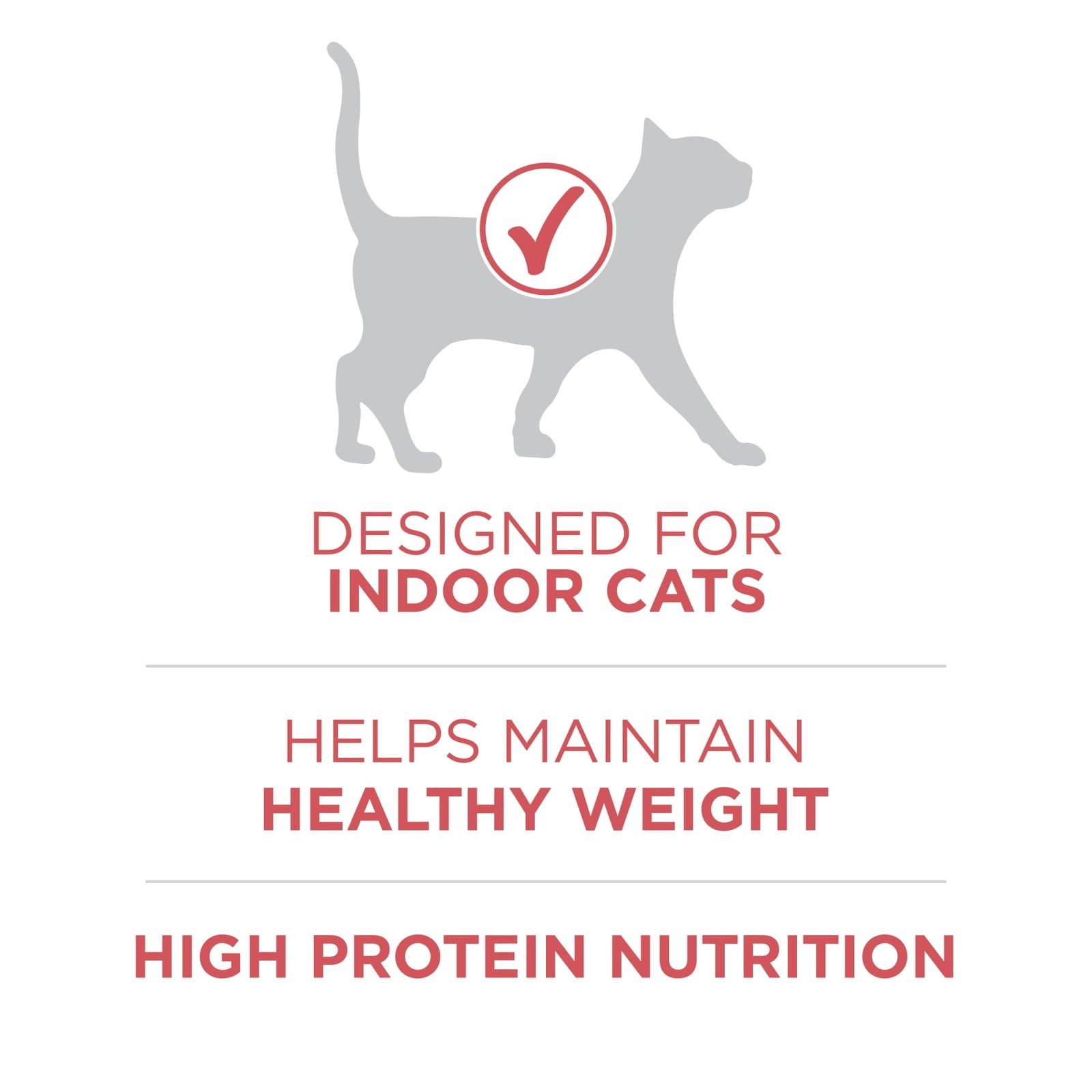 3.5 lb Bag Plus Indoor Advantage Dry Cat Food Salmon Blend Complete Nutrition