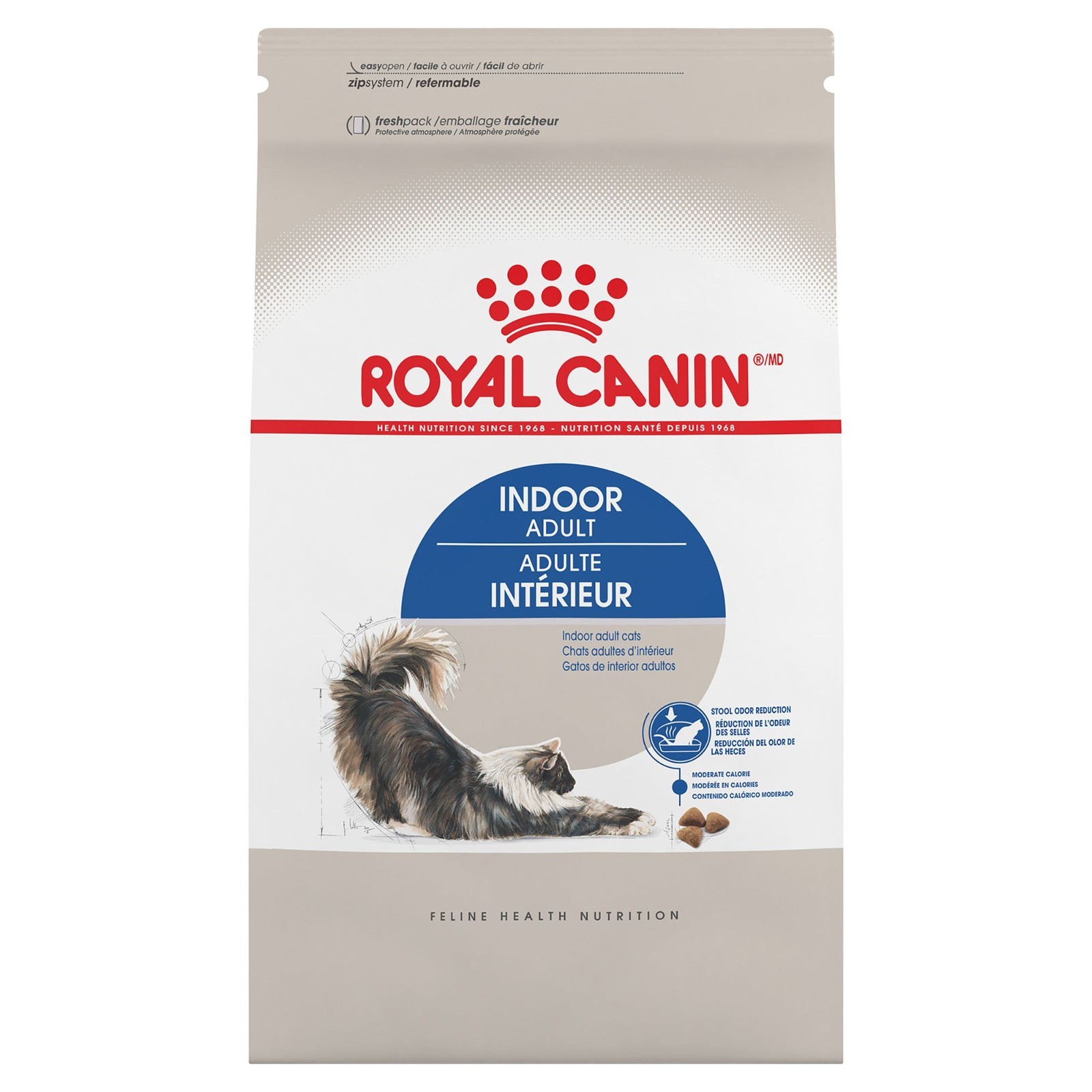 Royal Canin Feline Health Nutrition Indoor Adult Dry Cat Food 15LB