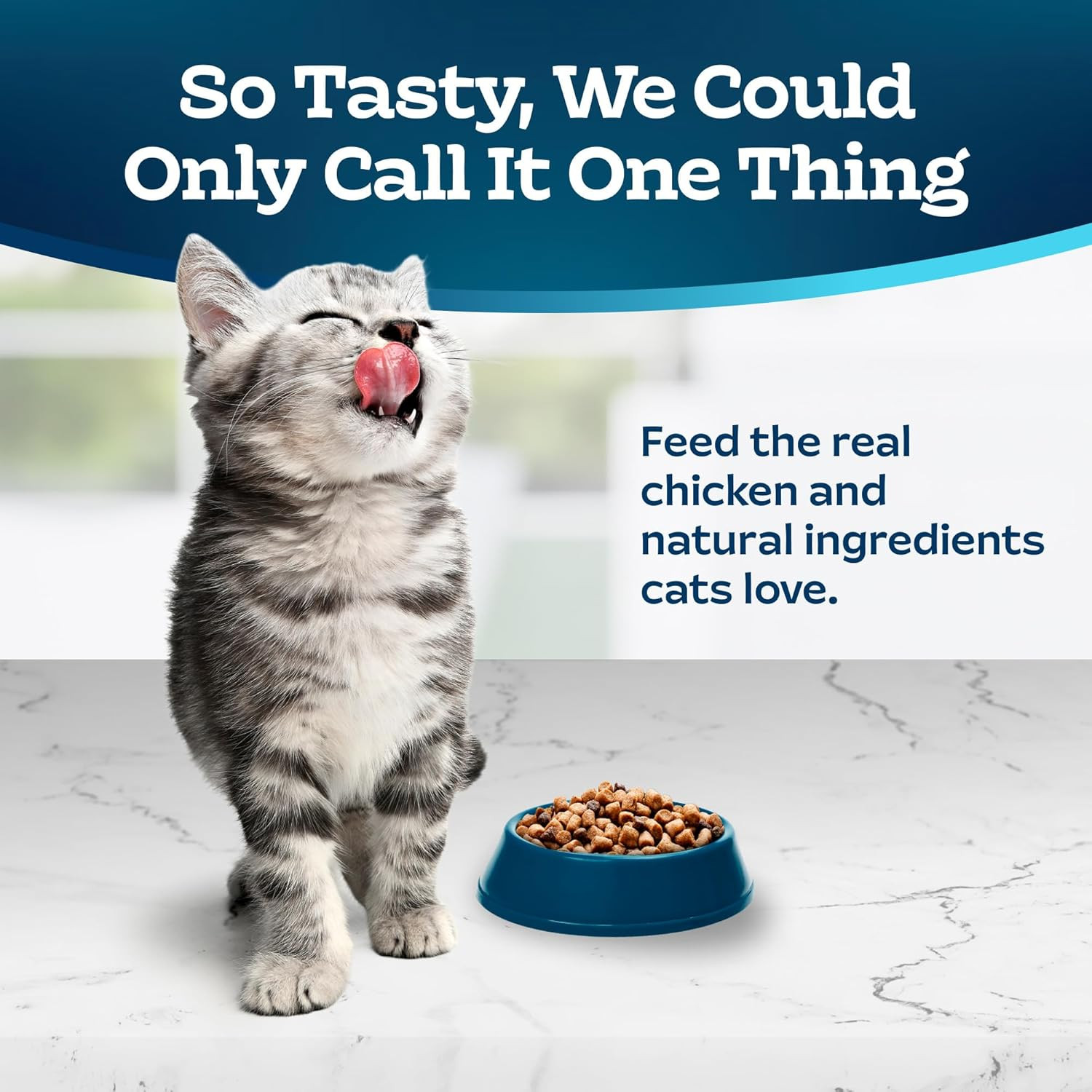 Tastefuls Kitten Natural Dry Cat Food, Chicken 7Lb Bag