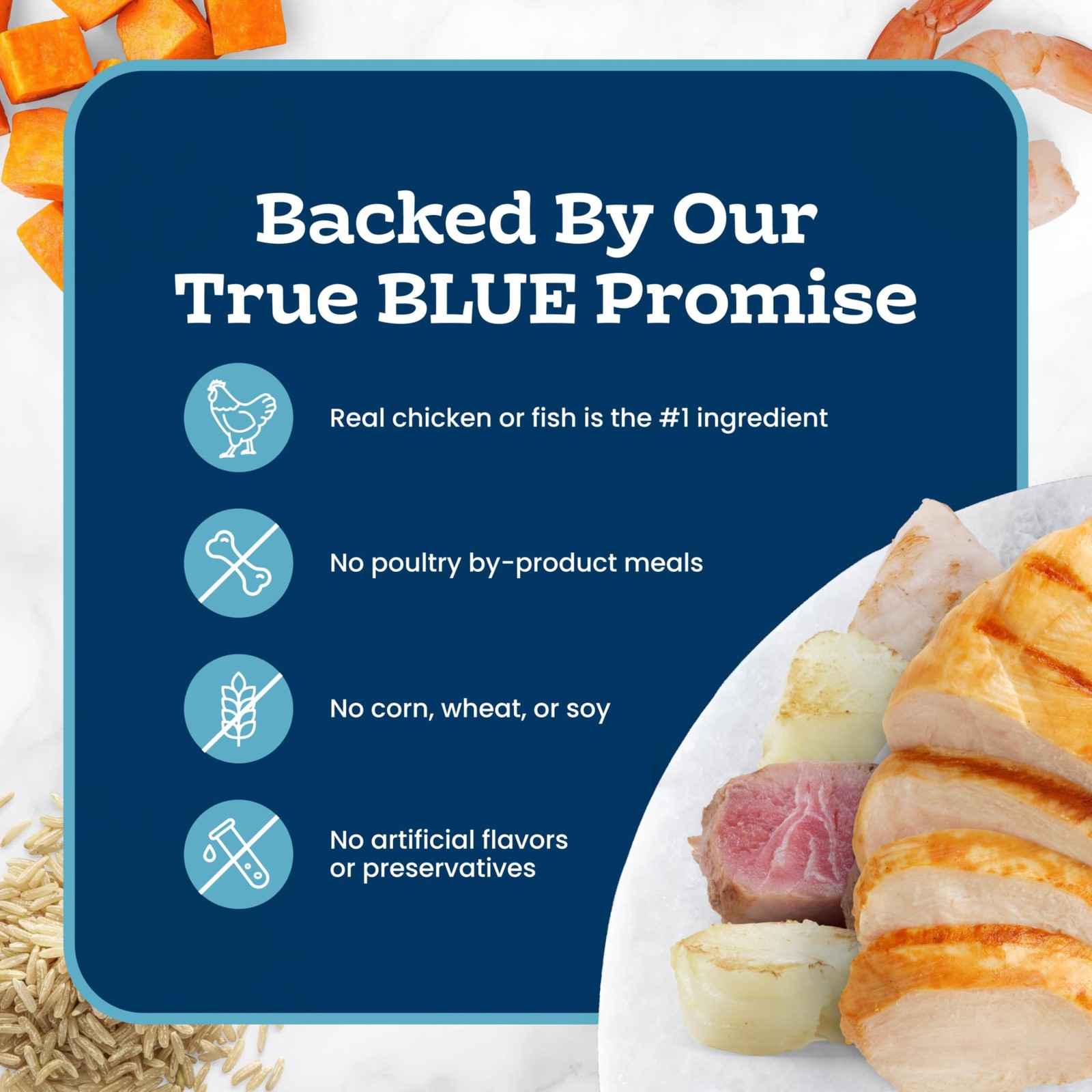 Blue Buffalo Tastefuls 1 Count (Pack of 12), Tuna, Chicken, Fish & Shrimp