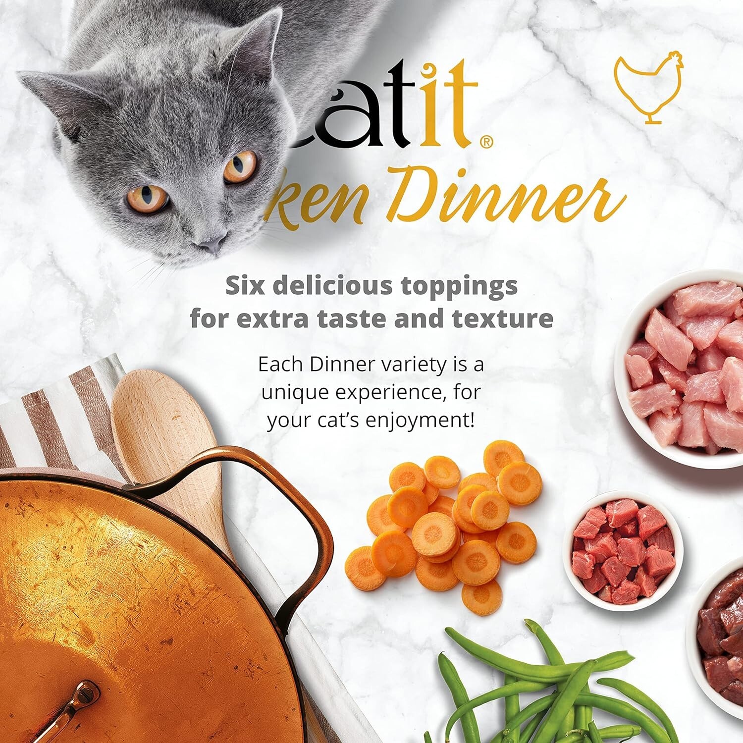 Catit Chicken & Duck Wet Cat Food – Hydrating & Healthy – All Ages