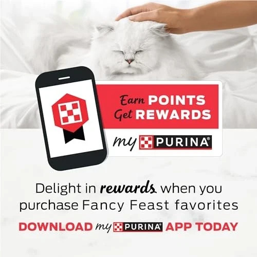 Purina Fancy Feast Dry Cat Food Filet Mignon Flavor with Seafood and Shrimp 12lb