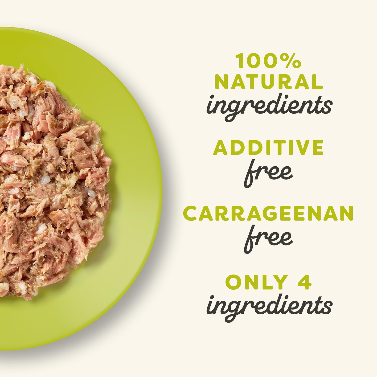 Natural Wet Cat Food, 24 Count, Limited Ingredient Canned Wet Cat Food, Tuna wit