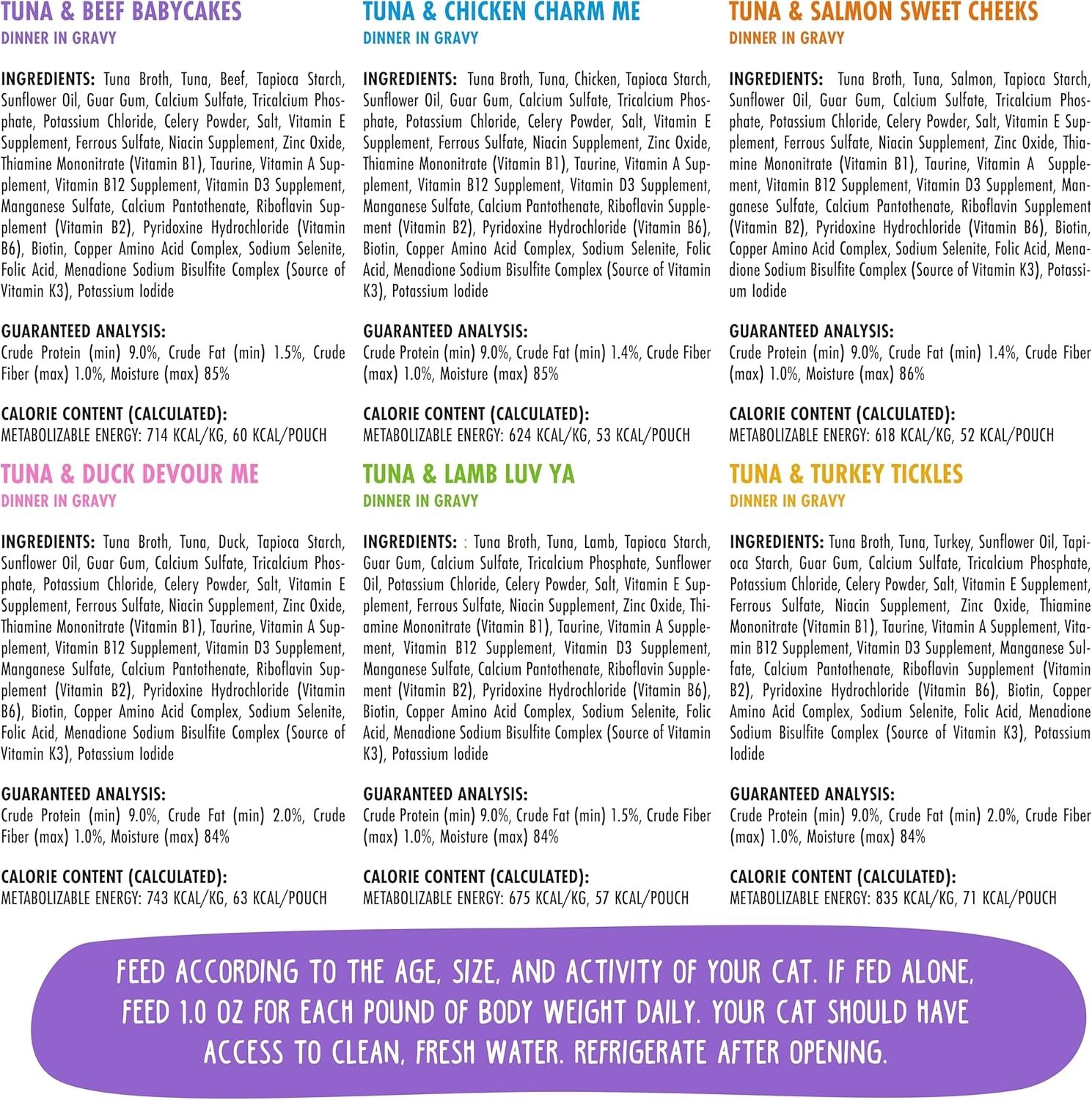 B.F.F. OMG Cat Food – No Artificial Colors or Preservatives