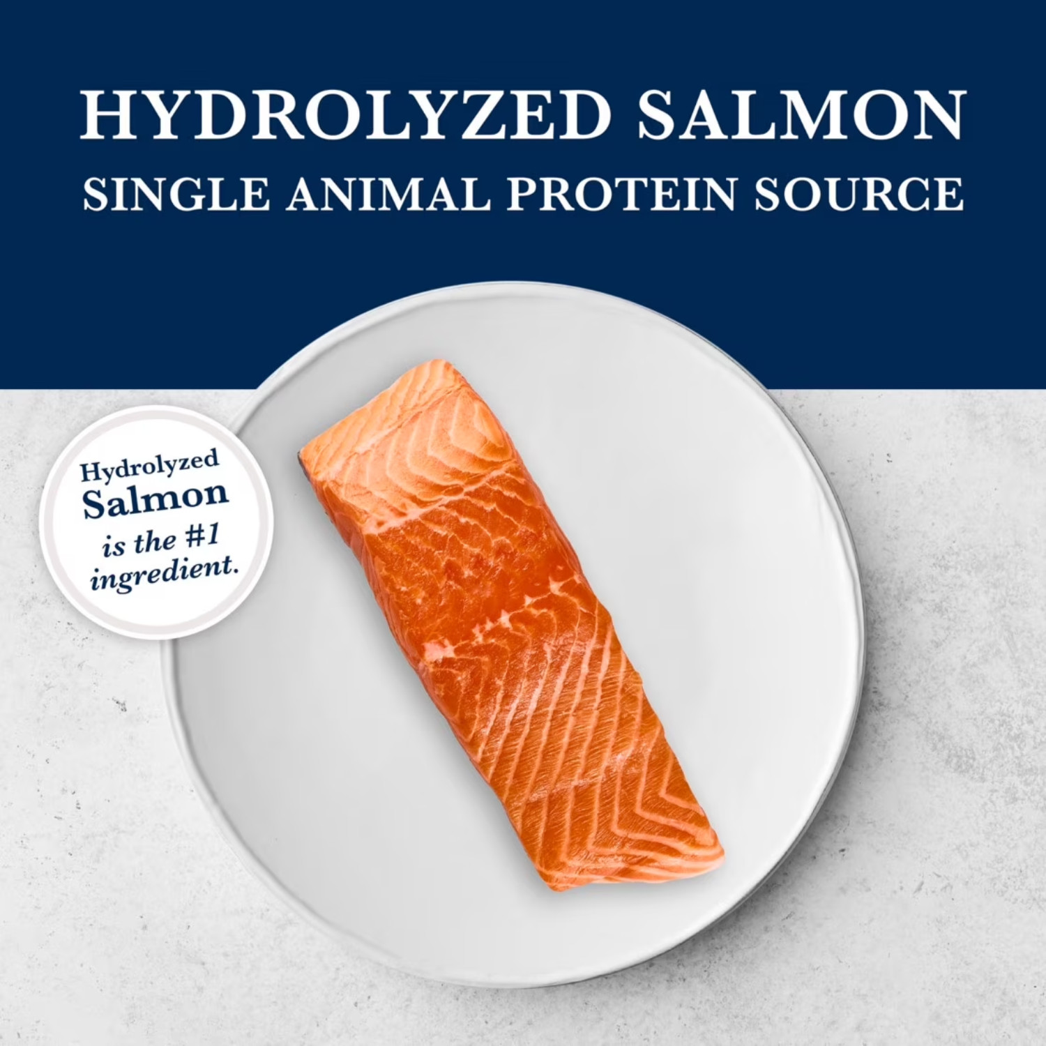 Blue Buffalo Veterinary Diet HF Hydrolyzed Salmon Dry Cat Food 7 lbs Bag