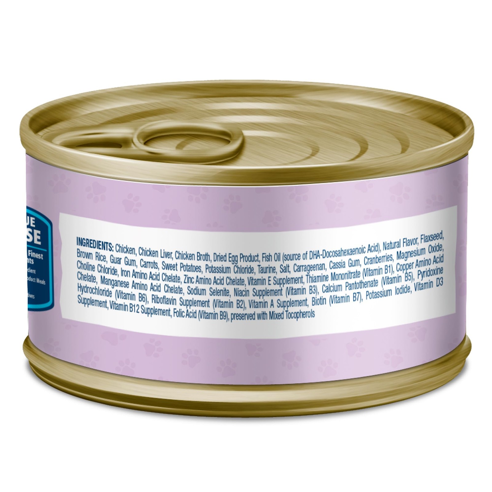 Blue Buffalo Baby BLUE Natural Kitten Wet Cat Food, 3 Ounce (Pack of 6)