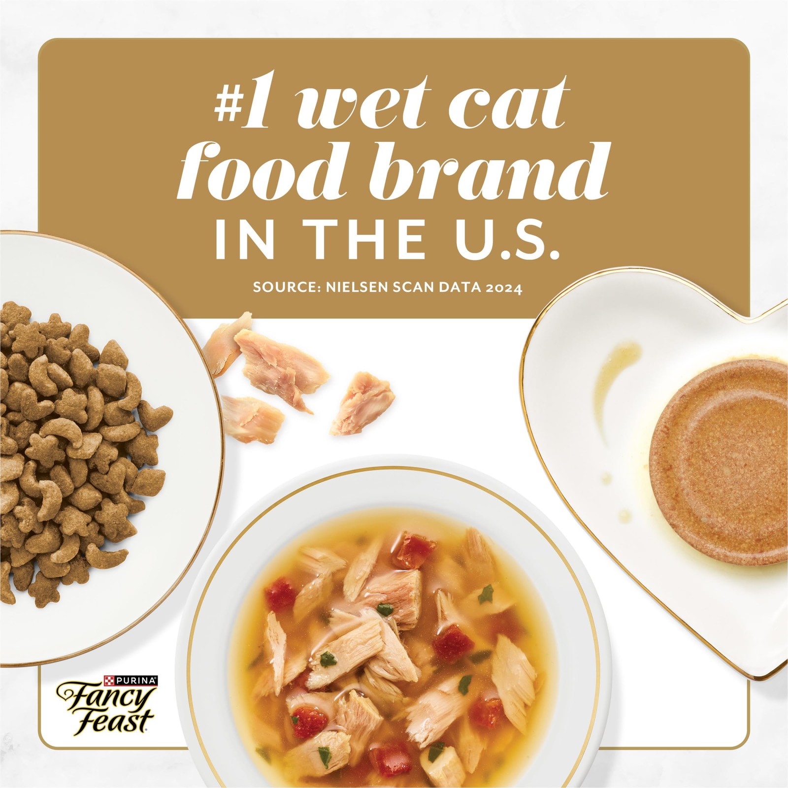 Purina Fancy Feast Savory 3 Ounce (Pack of 24), Tuna with Gravy Center
