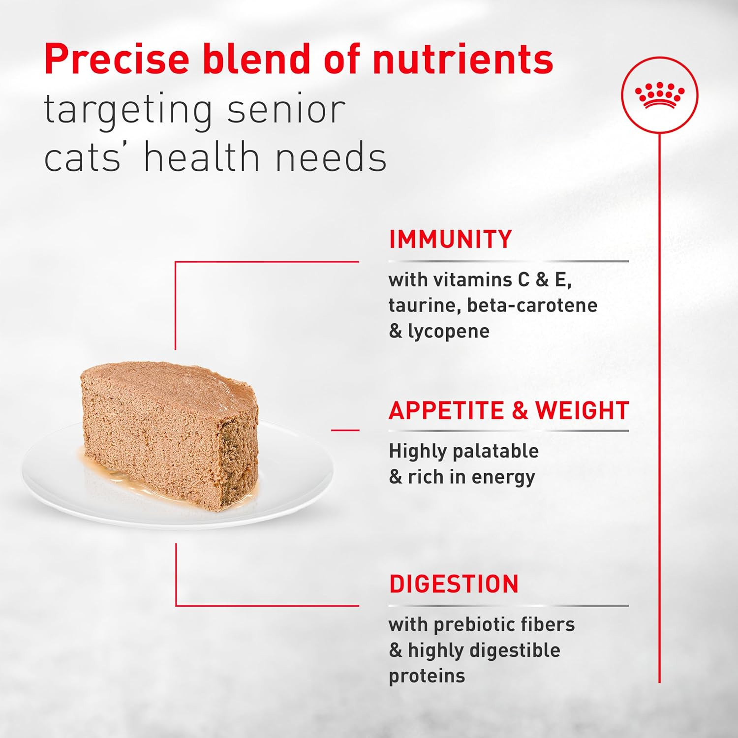 Feline Health Nutrition Aging 11+ Wet Cat Food, for Cats over 11 Years, Supports