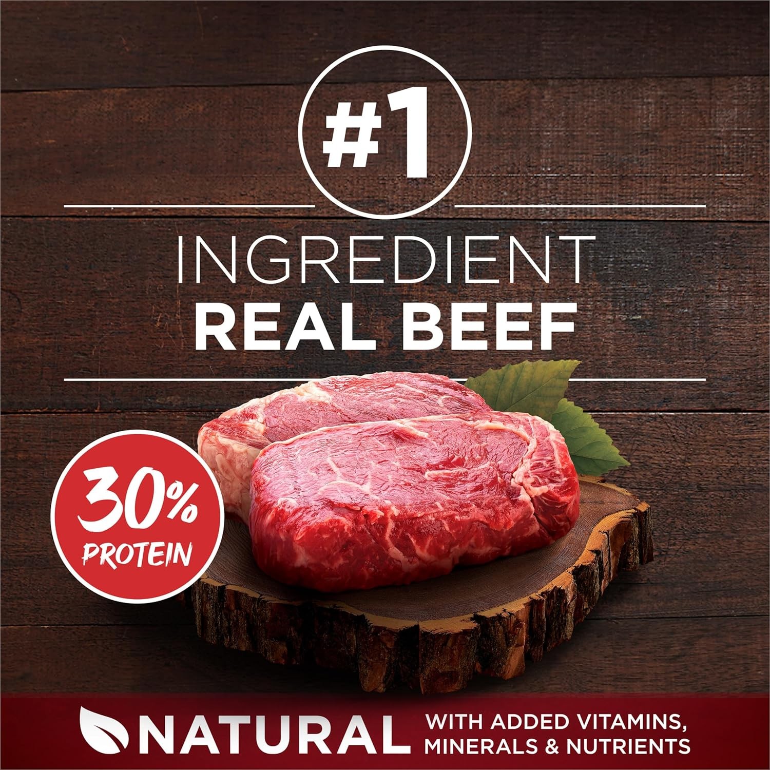 Purina One True Instinct Lean Muscle Support With Real Beef Natural With Added V