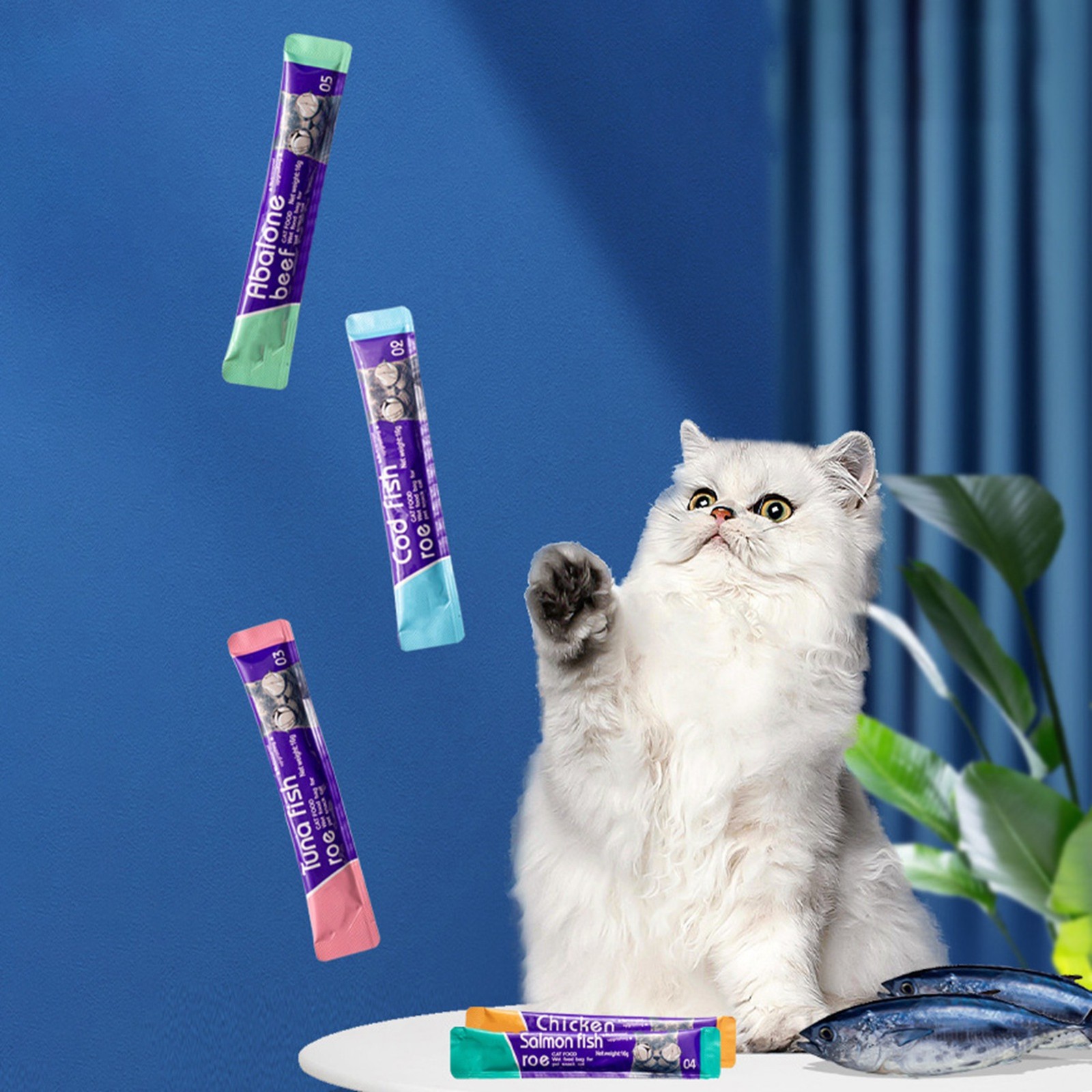 Cat Wet Food Bag High Protein Nutrition Meat Soup For Kittens
