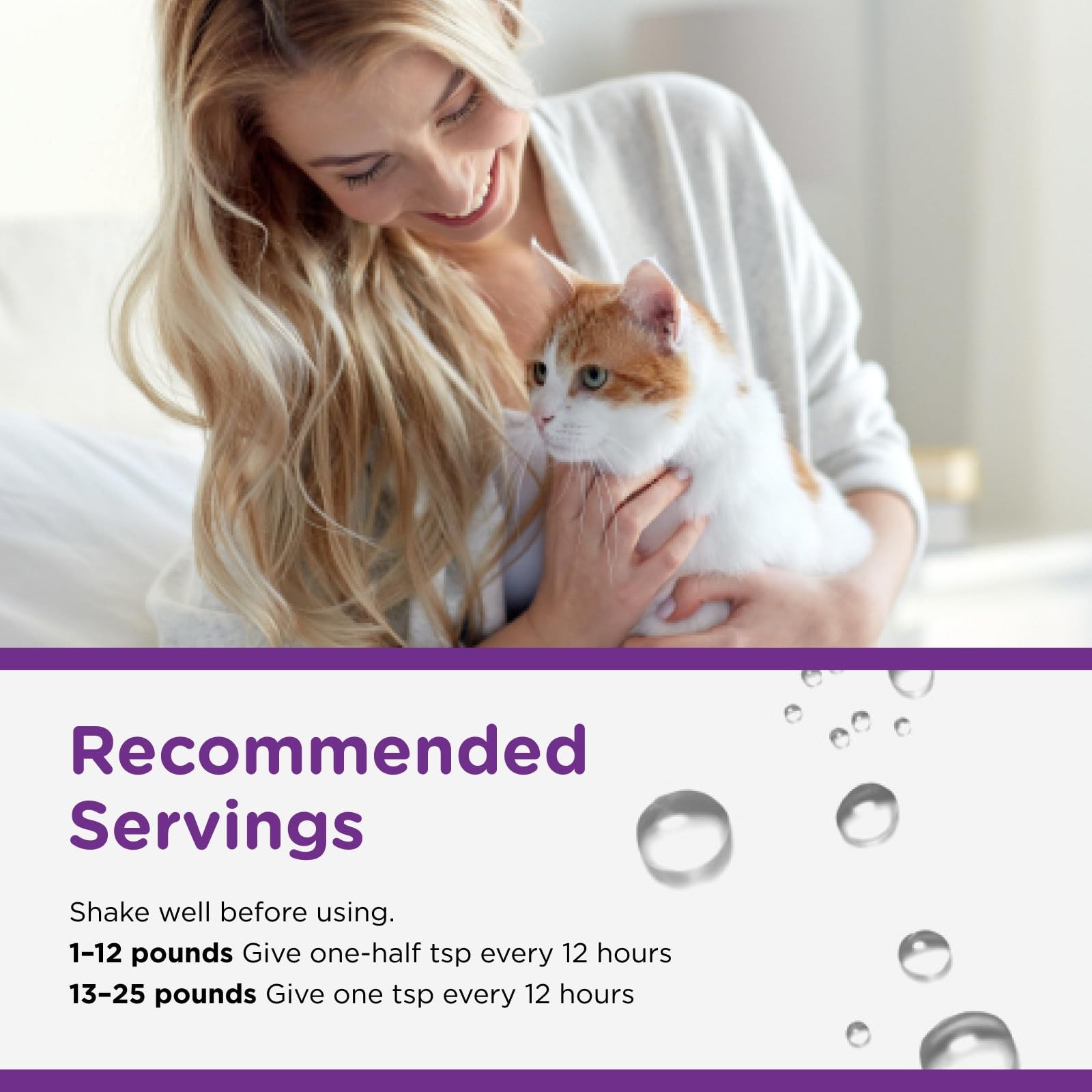 Nutri-Vet Anti-Diarrhea Liquid for Cats, Gentle Formula with 4 FZ, white