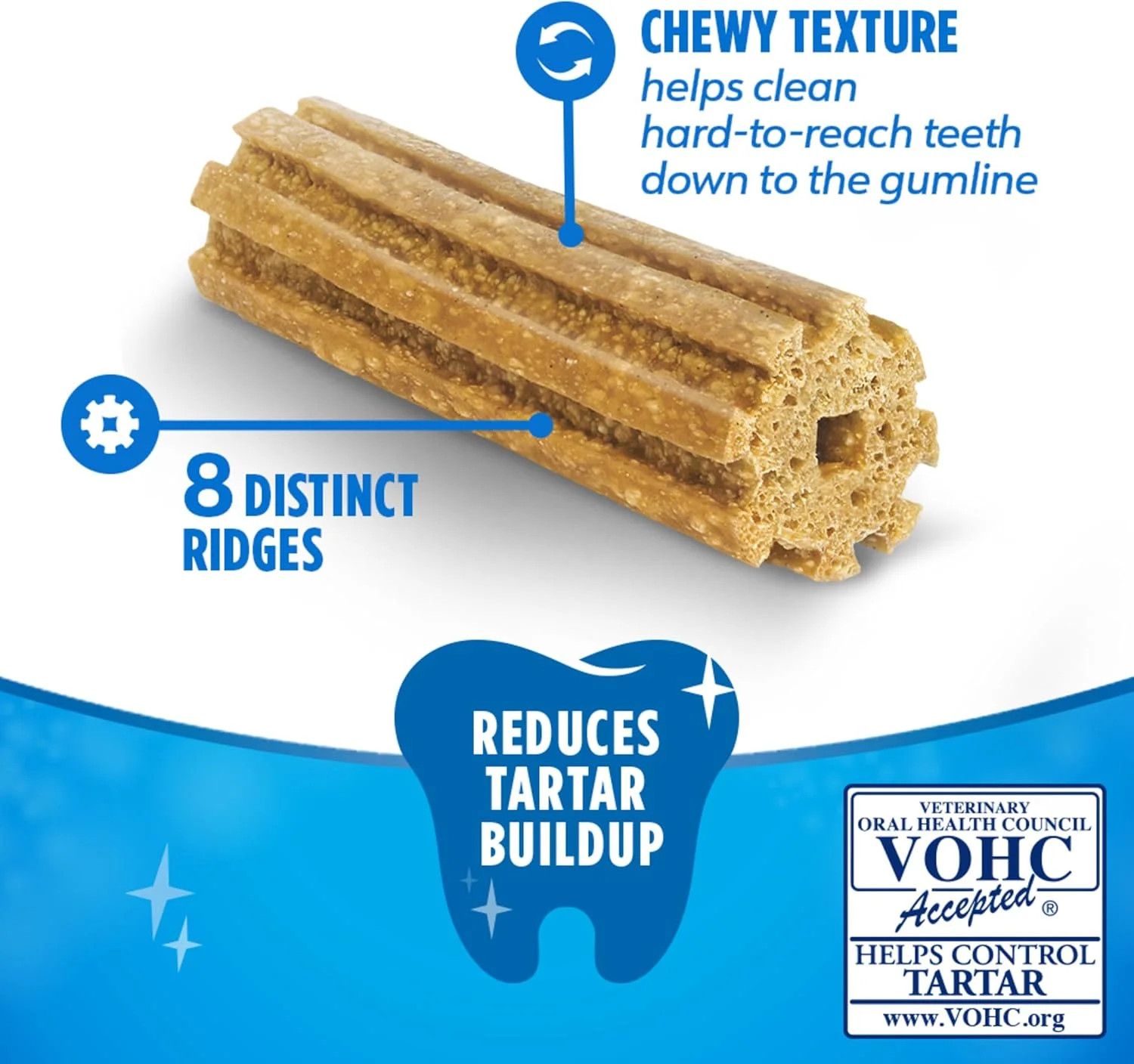 Purina DentaLife Daily Oral Care Dog Dental Chews for Small and Medium Breed Dog