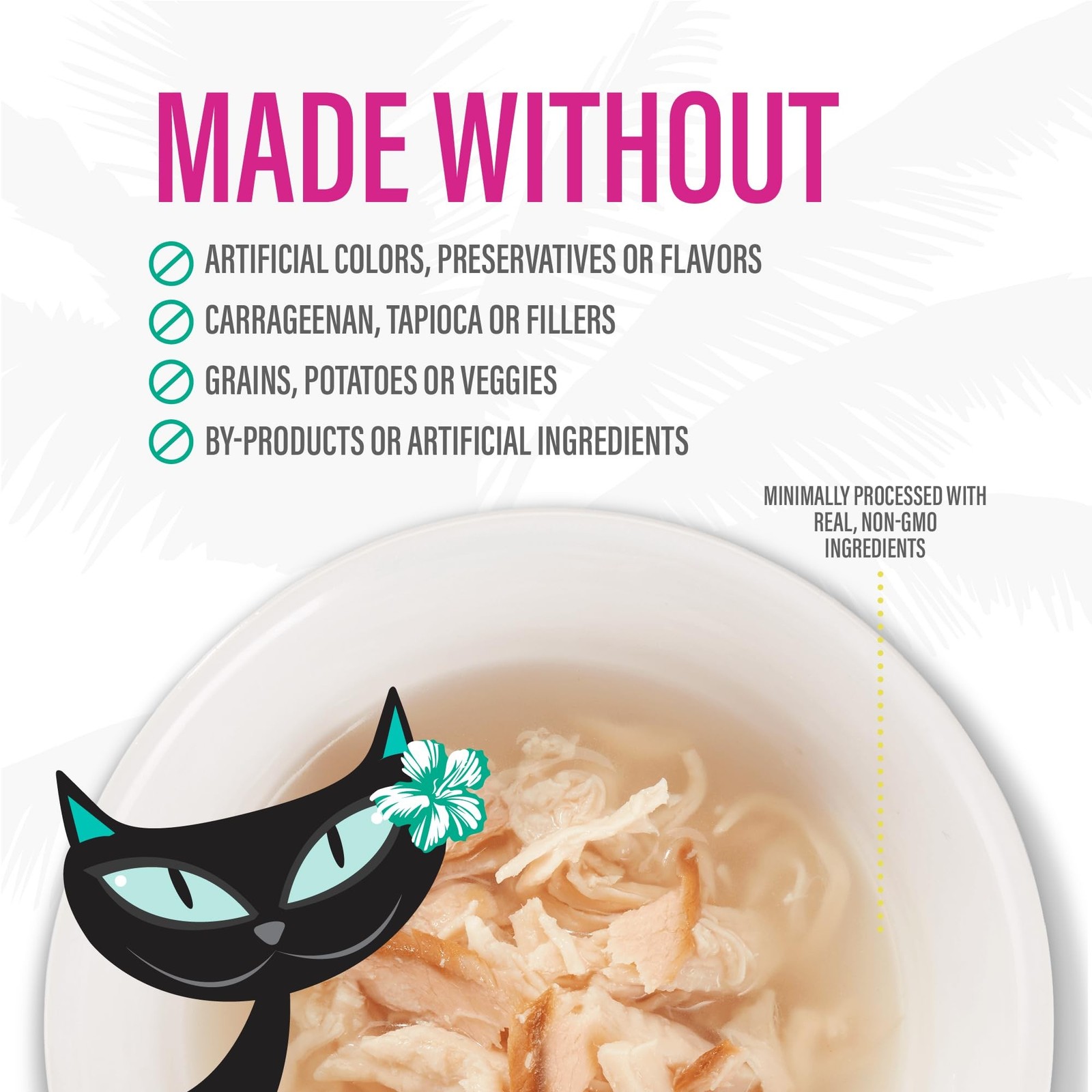 Tiki Cat Born Carnivore Complements Wet Cat Food Topper, High Protein & Limited
