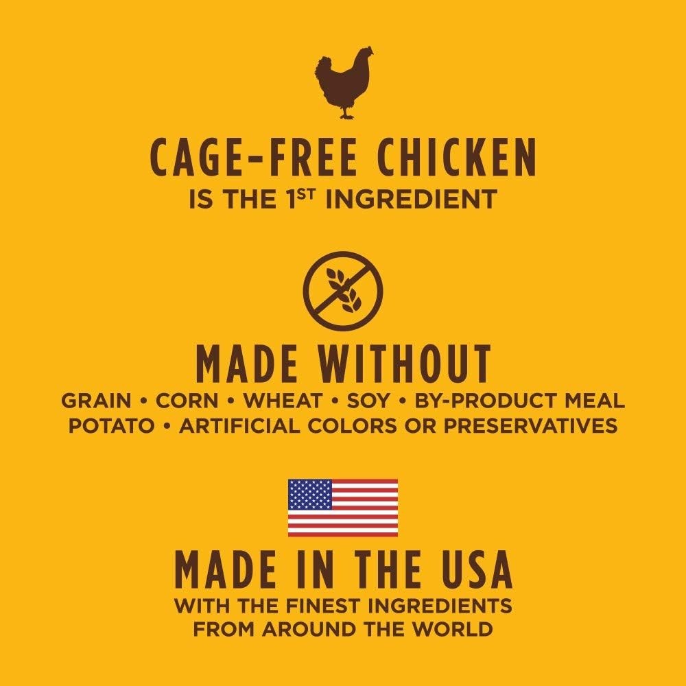 Instinct Original Grain Free Dry Cat Food Cage Free Chicken 5 Pound Bag