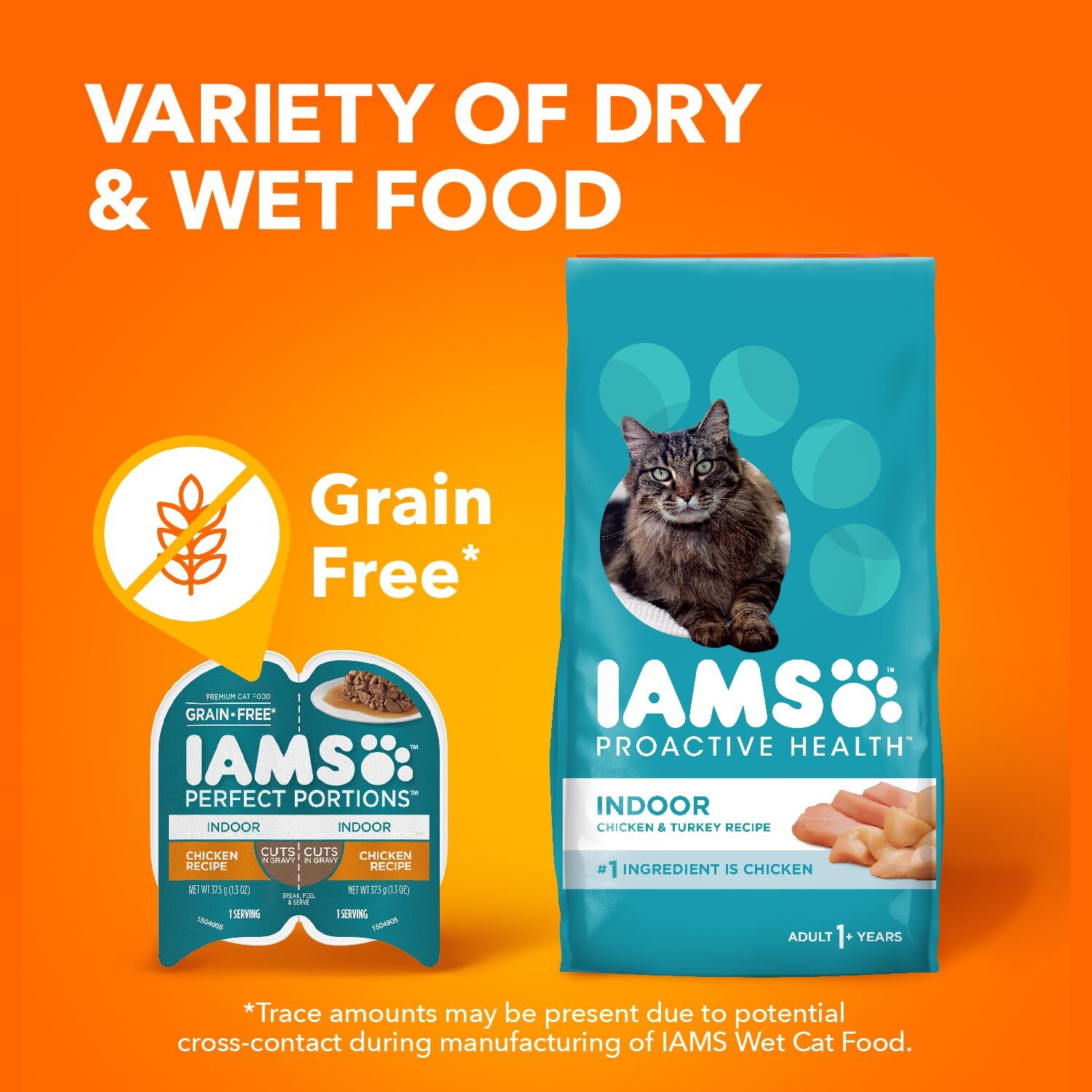 IAMS Perfect Portions Chicken Recipe Wet Cat Food 24 Count 48 Servings