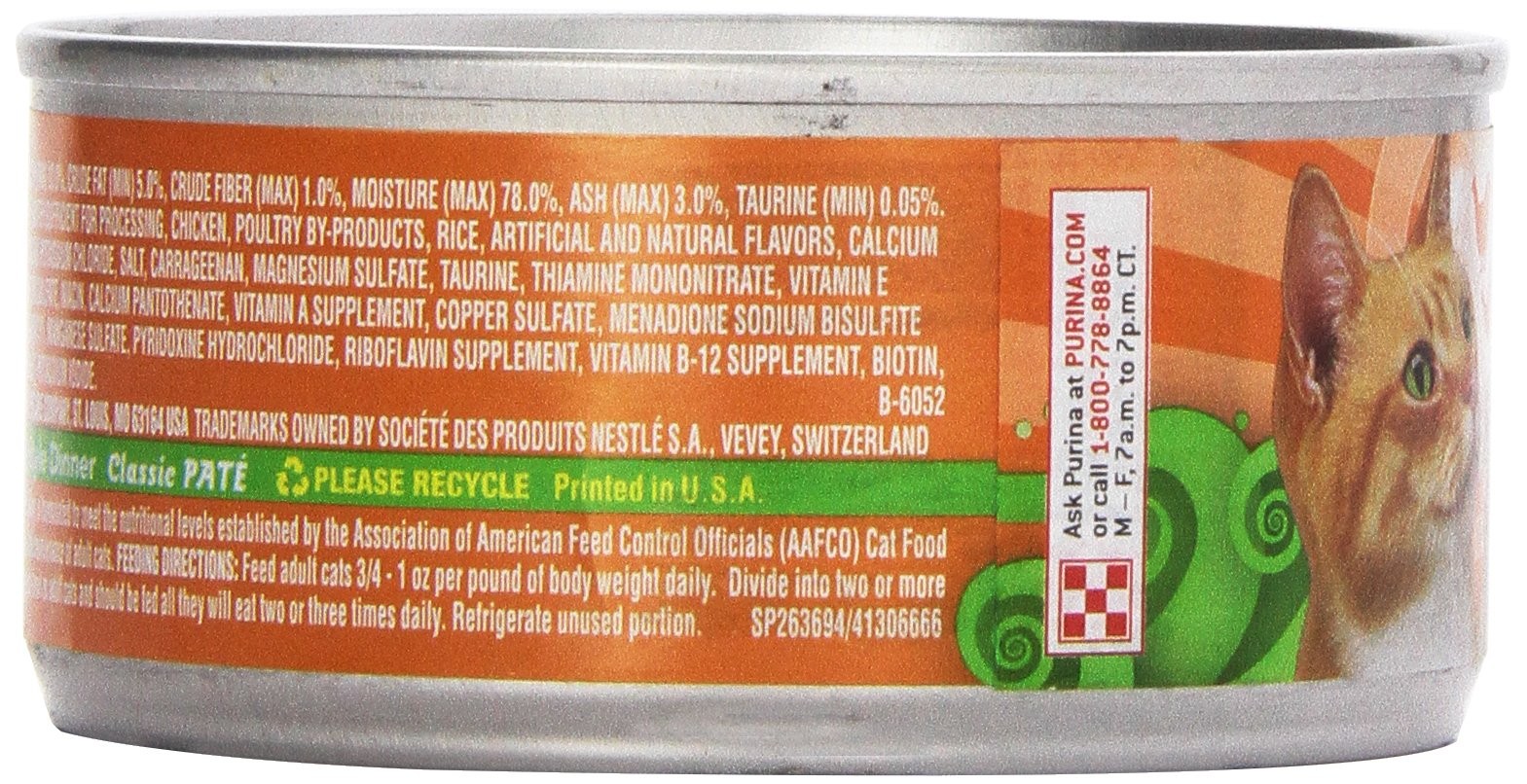 Friskies Cat Food Country Style Dinner, 5.5 oz Ounce (Pack of 1)