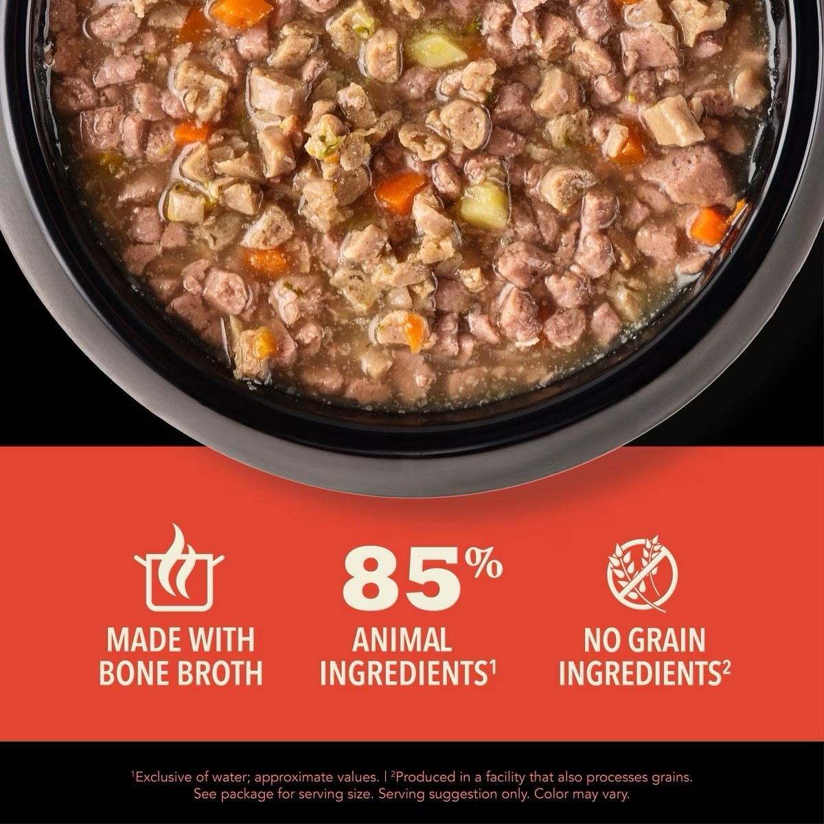 Acana Chunks In Broth Beef & Tuna Recipe Canned Cat Food 24/3oz Cans