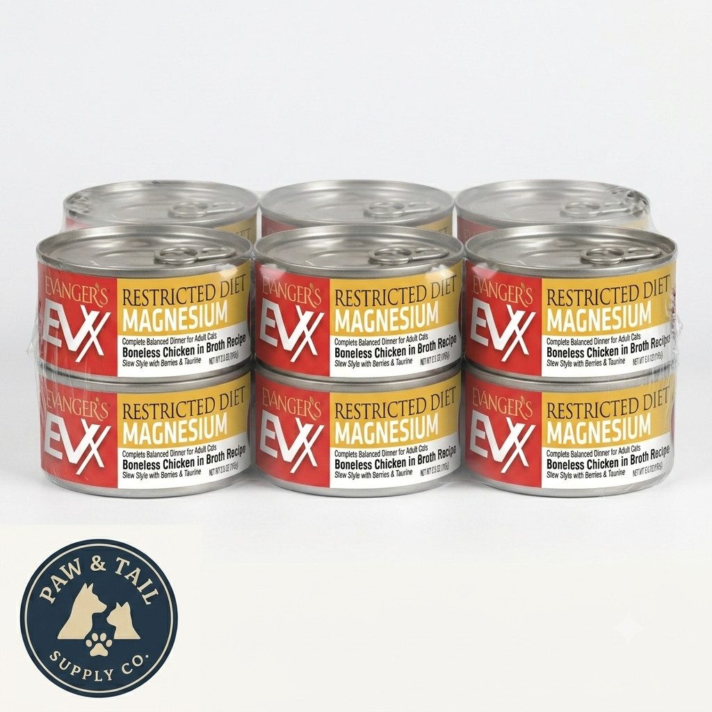 EVX Urinary Health Wet Cat Food 12 Cans + Cat’s Pride Cat Litter 10lb Bundle