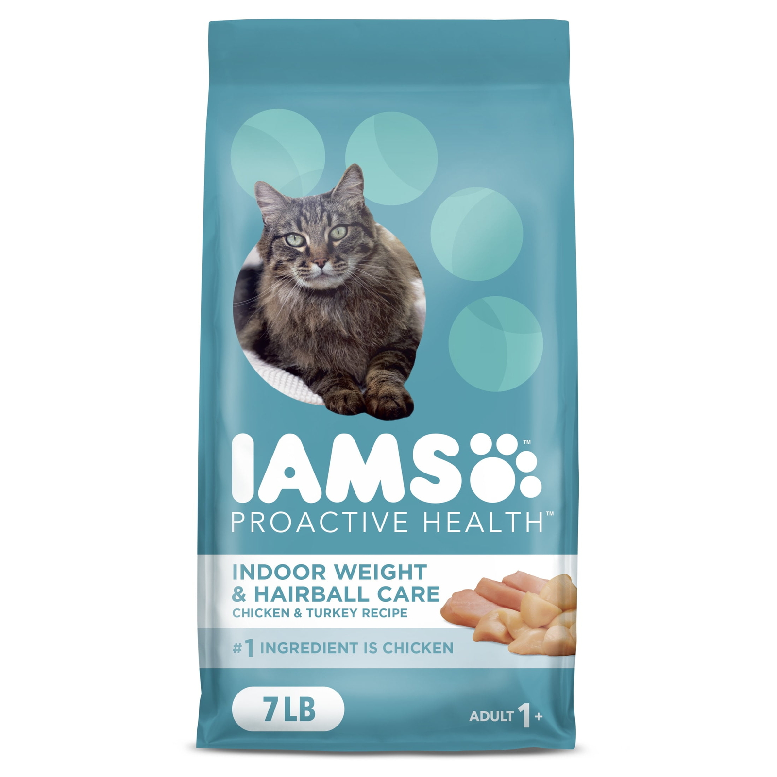 Proactive Health Chicken And Turkey Dry Cat Food, 7 Lb Bag