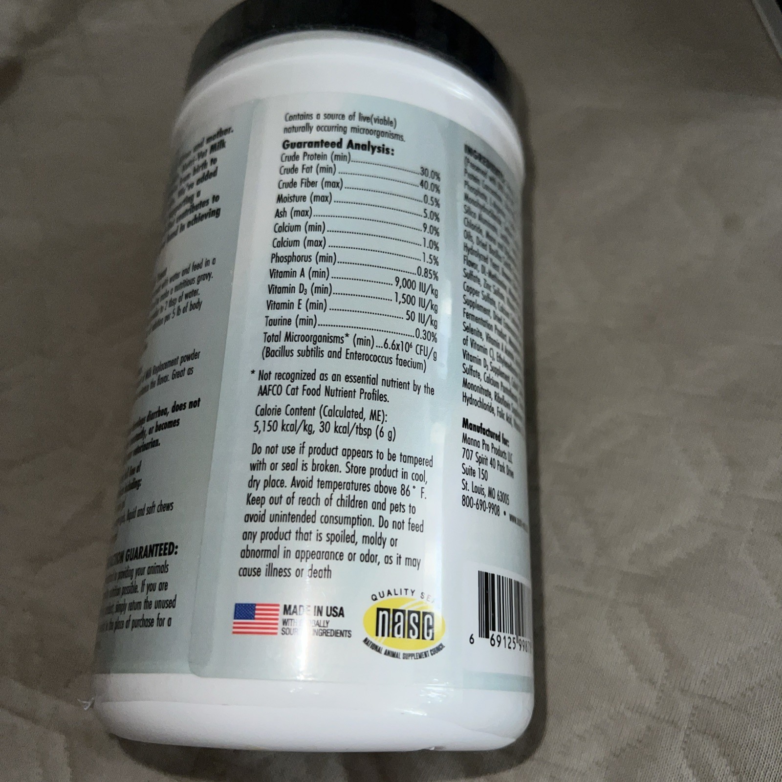 Nutri-Vet Milk Replacement For Kittens – 12 Ounce – BB 10/23/25