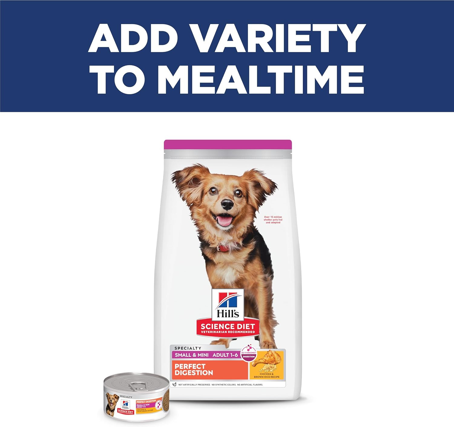 Hill’S Science Diet Adult 1-6 Perfect Digestion Small & Mini Dry Dog Food, Chick
