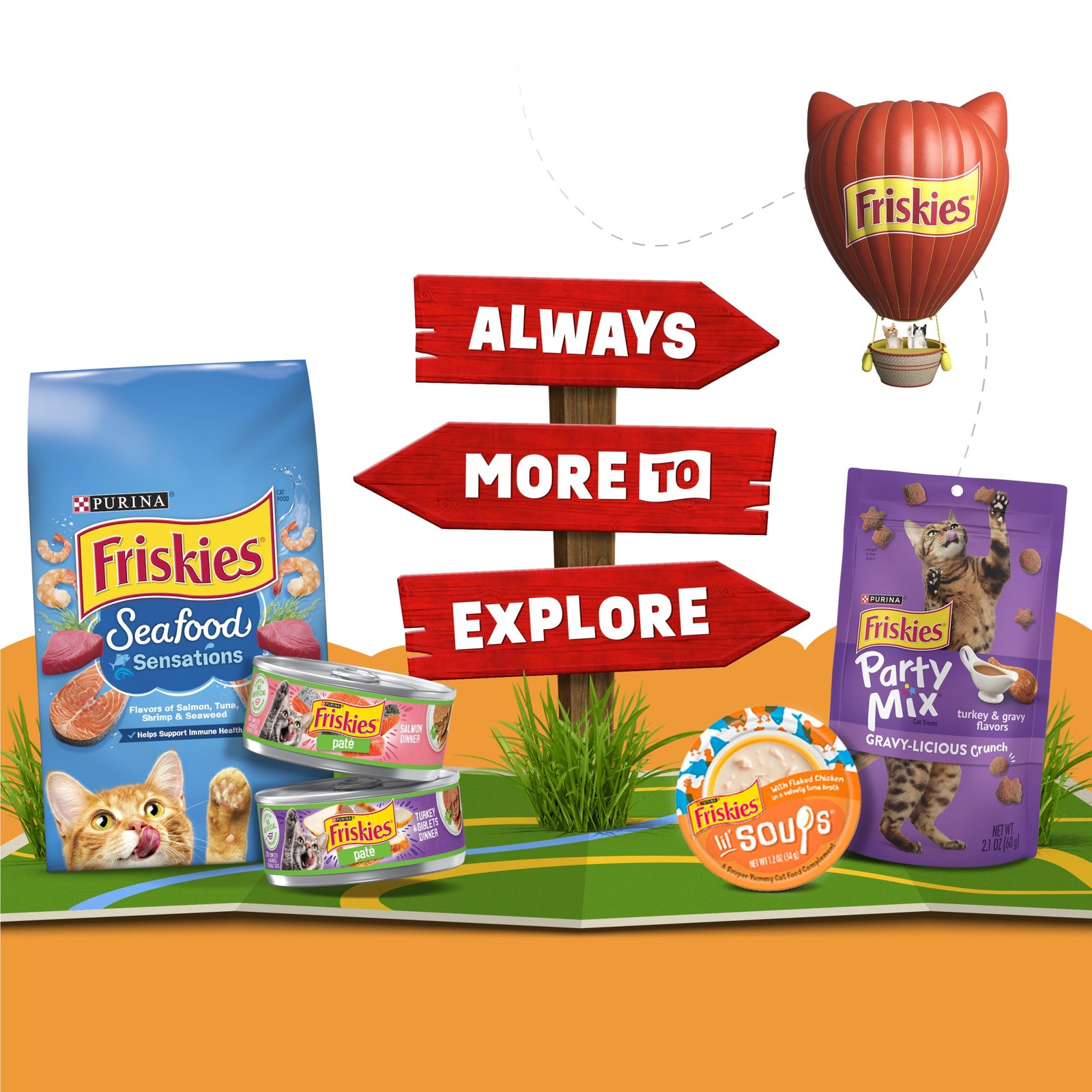 Purina Friskies Natural, Grain 1.2 Ounce (Pack of 8), Flaked Chicken in Broth