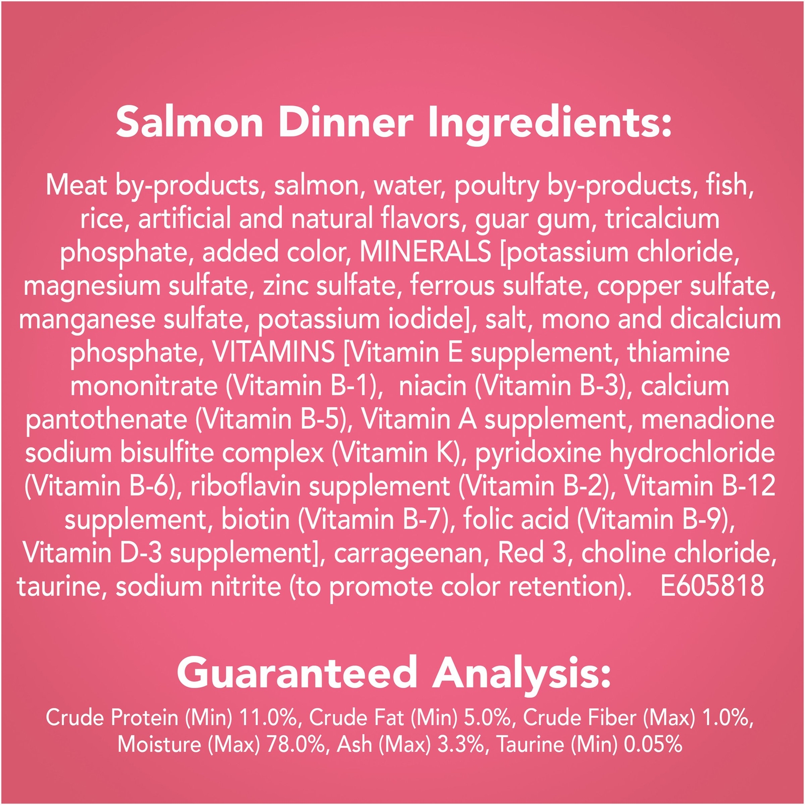 Friskies Canned Cat Food Classic Pate Salmon Dinner – 5.5 Oz – Pack of 24