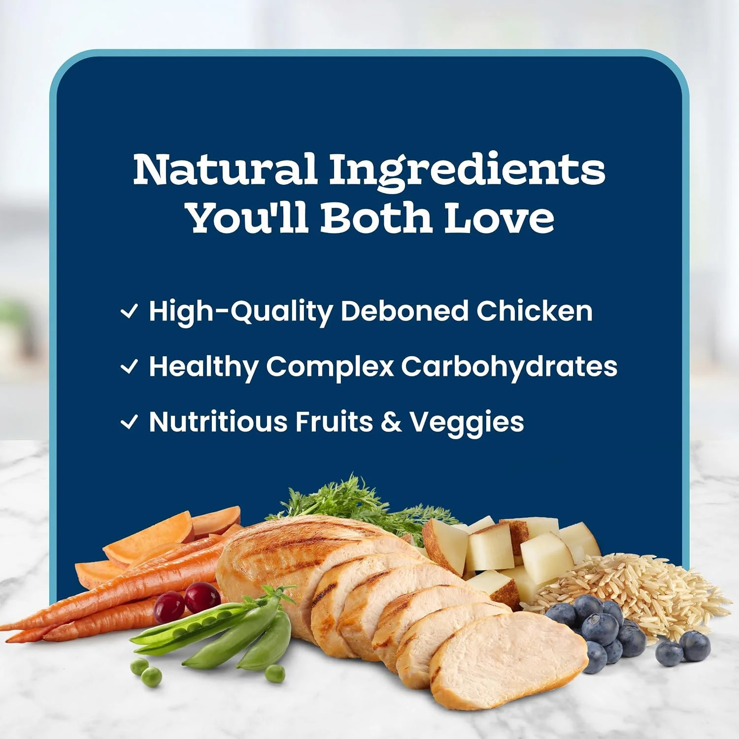 Blue Buffalo Tastefuls Chicken & Brown Rice Recipe Dry Indoor Cat Food for Adult