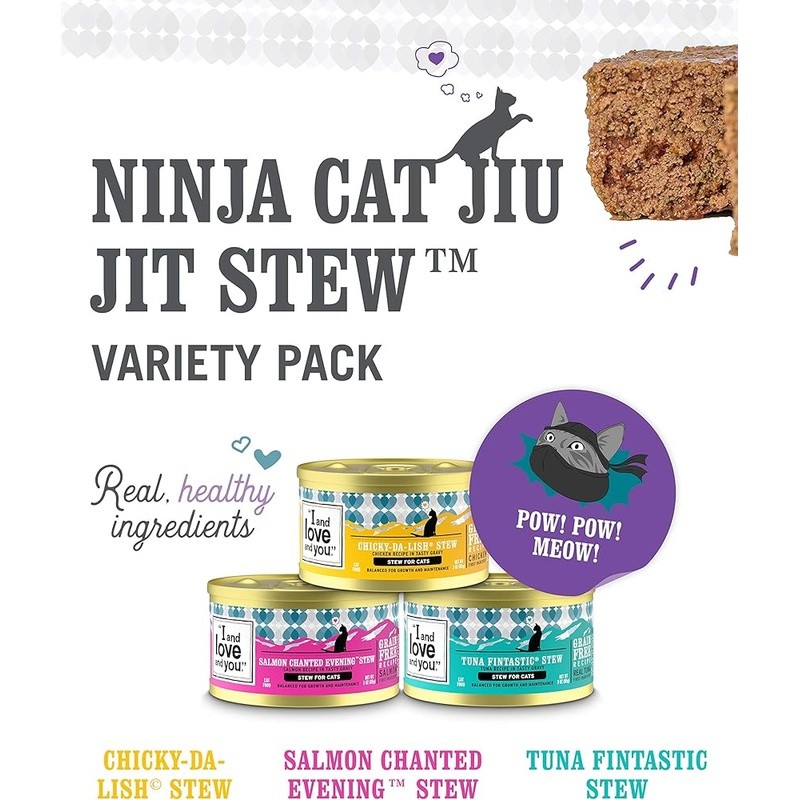 Chunky Cat Stew Wet Food Grain Free Protein Rich Variety Pack All Stages New