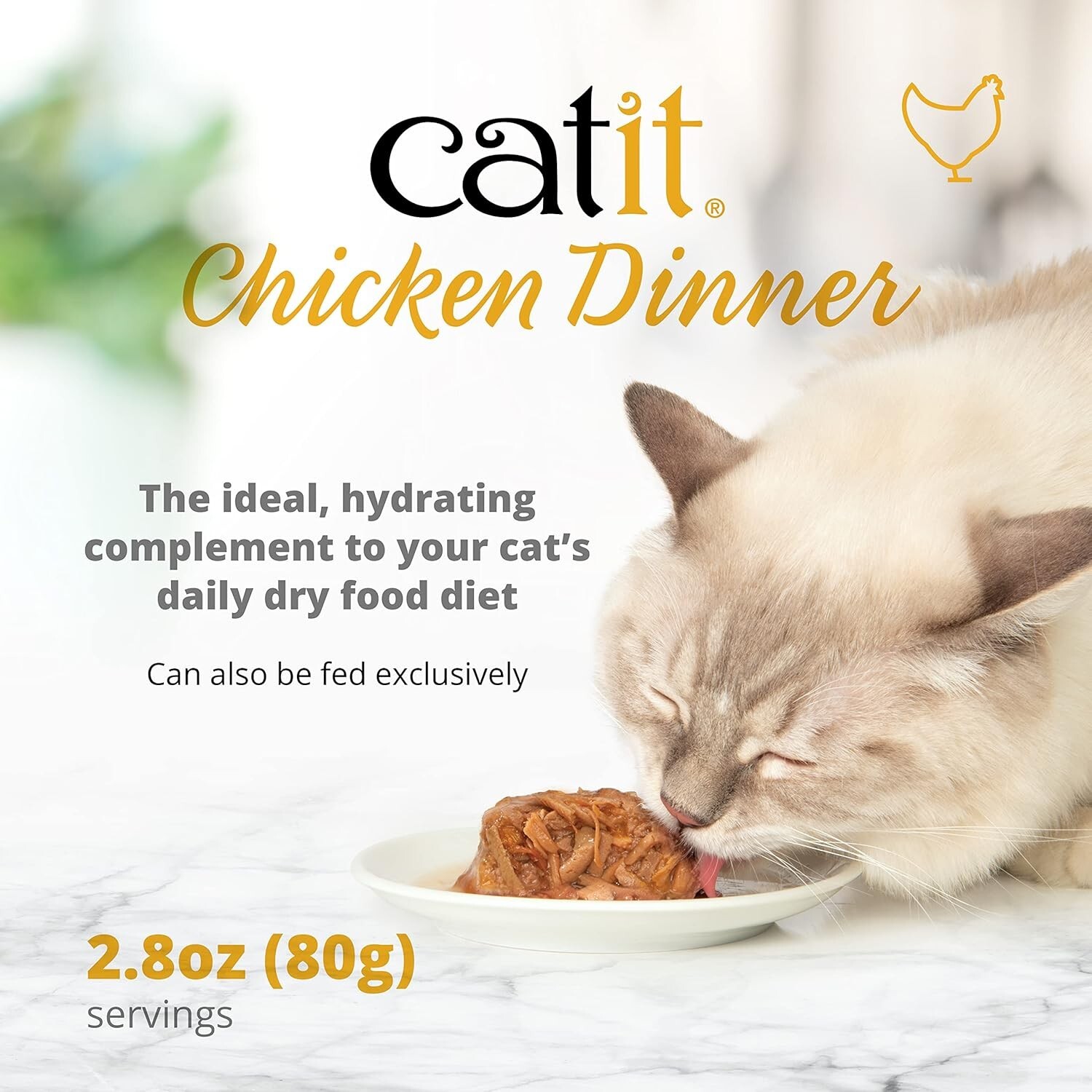 Catit Chicken & Duck Wet Cat Food – Hydrating & Healthy – All Ages