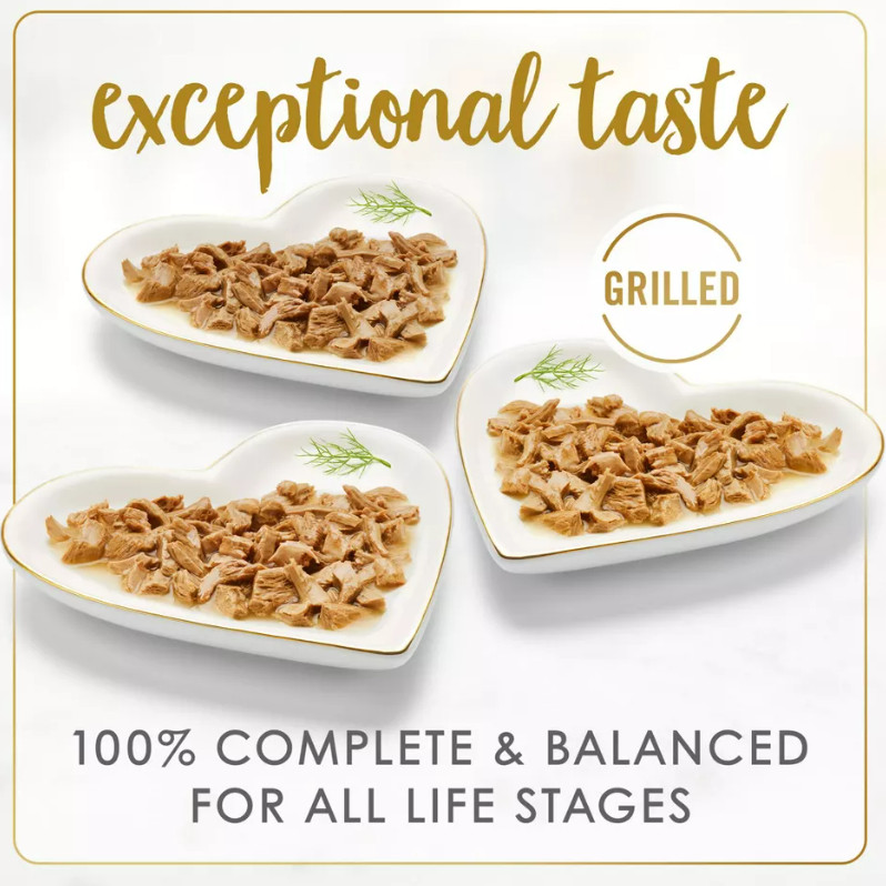 Purina Fancy Grilled Feast Variety Pack Fish, Seafood, Tuna & Salmon – 24ct