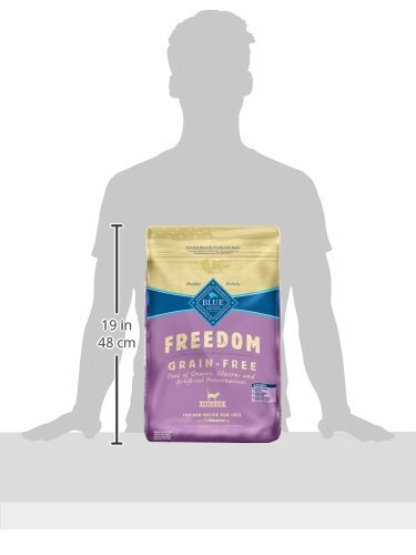 Blue Buffalo Freedom Grain Free Adult Dry Cat Food Chicken 11 lb Bag