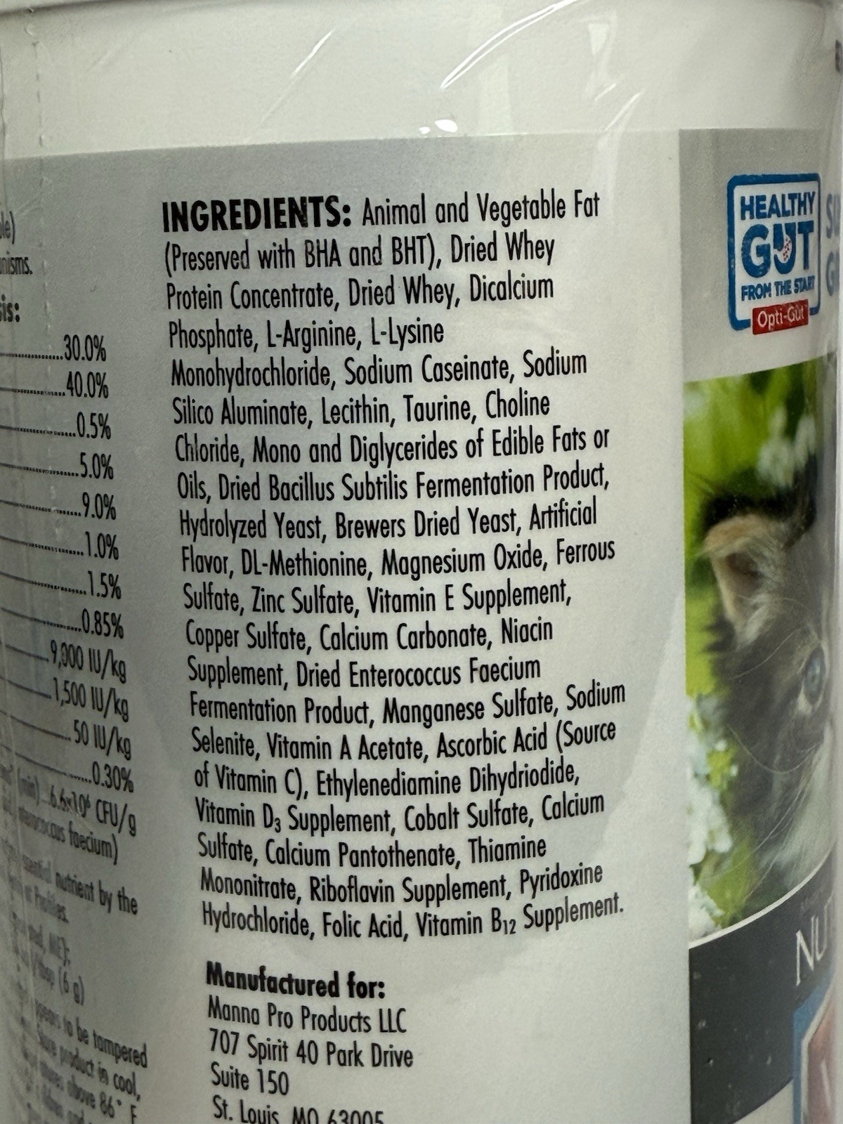 2 Nutri-Vet Milk Replacement For Kittens – 12 Ounce Each BB 7/26/26