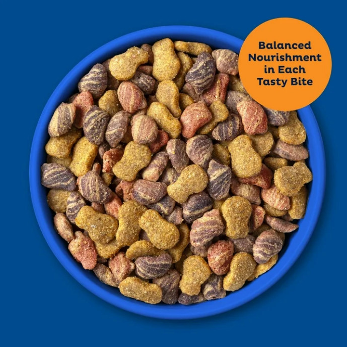 3 Bag 9Lives Daily Essentials Dry Cat Food w Chicken, Beef&Salmon,15.5 lb Bag